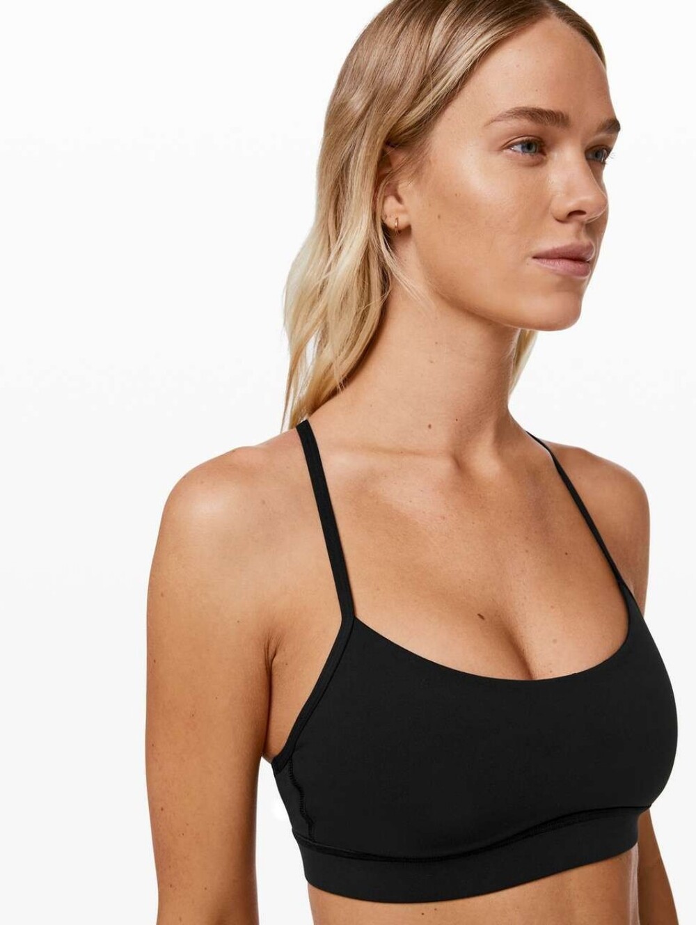 Lululemon Flow Y Bra Nulu *Light Support, A–C Cups Color Black Size 6 W2CRHS